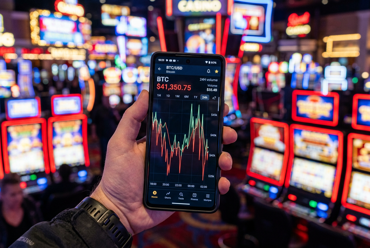 Rizika volatility kryptoměn v hazardních hrách